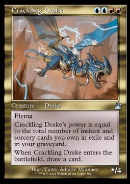 Crackling Drake XRVR-362 Uncommon Near Mint Englisch