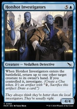 Hotshot Investigators MKM-60 Common Near Mint Englisch