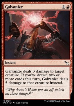 Galvanize MKM-128 Common Near Mint Englisch
