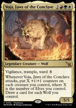 Voja, Jaws of the Conclave PMKM-432 Mythic Near Mint Englisch Foil