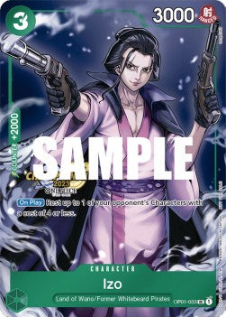 Izo (OP01-033) STP Uncommon Near Mint Englisch