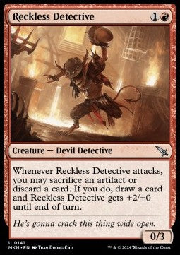 Reckless Detective MKM-141 Uncommon Near Mint Englisch
