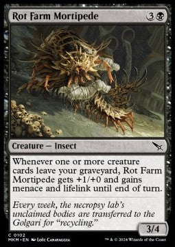 Rot Farm Mortipede MKM-102 Common Near Mint Englisch