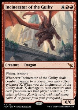 Incinerator of the Guilty MKM-132 Mythic Excellent Englisch