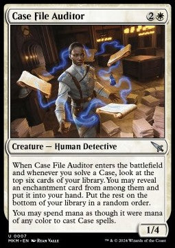 Case File Auditor MKM-7 Uncommon Near Mint Englisch