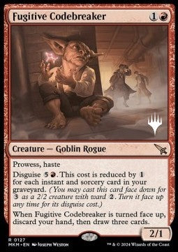 Flüchtiger Codeknacker (V.2) PMKM-127 Rare Excellent Deutsch Foil