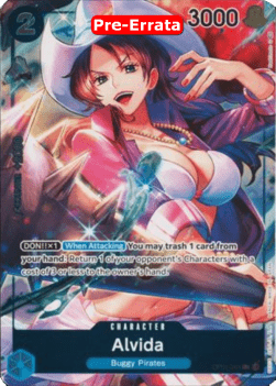 Alvida (OP01-064) (V.2) OP01E Alternate Art Near Mint Englisch