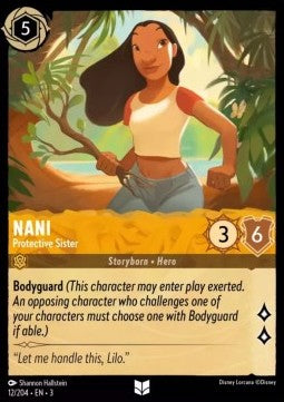 Nani - Beschützende Schwester 3INK-12 Uncommon Near Mint Deutsch Foil