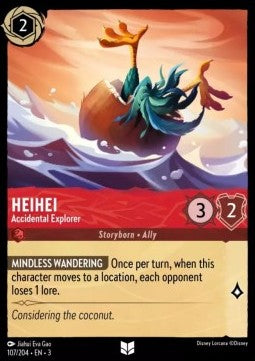 HeiHei - Ungewollter Entdecker 3INK-107 Common Near Mint Deutsch Foil