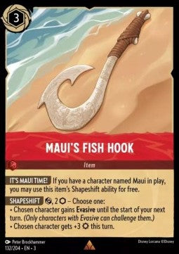 Maui's Fish Hook 3INK-132 Rare Excellent Englisch