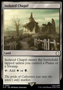 Isolated Chapel PIP-269 Rare Near Mint Englisch