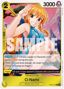O-Nami (OP06-101) (V.1) OP06 Rare Near Mint Englisch