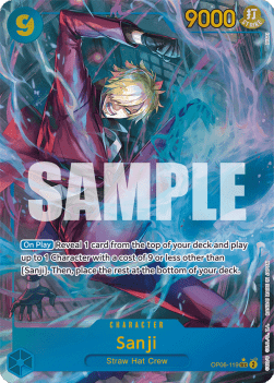 Sanji (OP06-119) (V.2) OP06 Alternate Art Near Mint Englisch