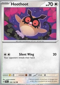 Hoothoot TEF-126 Common Boosterfrisch Deutsch Reverse Holo