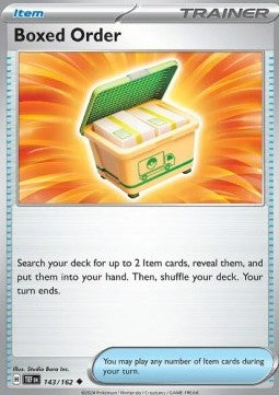 Verpackte Bestellung TEF-143 Uncommon Boosterfrisch Deutsch Reverse Holo