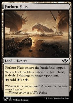 Forlorn Flats OTJ-258 Land Near Mint Englisch Foil