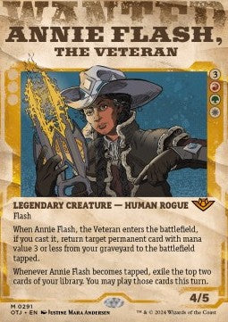 Annie Flash, die Veteranin XOTJ-291 Mythic Excellent Deutsch