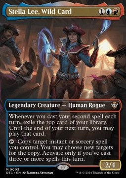 Stella Lee, Wild Card XOTC-3 Mythic Excellent Deutsch Foil