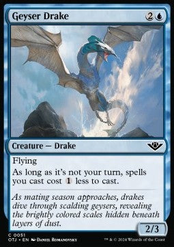 Geyser Drake OTJ-51 Common Near Mint Englisch