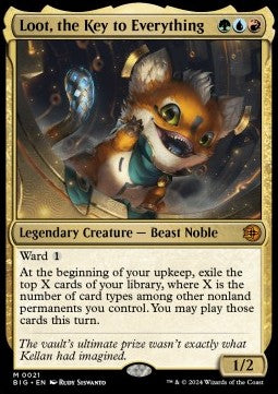 Loot, the Key to Everything (V.1) BIG-21 Mythic Near Mint Englisch