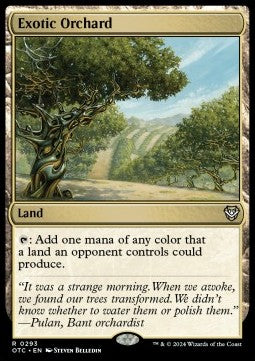 Exotic Orchard OTC-293 Rare Excellent Englisch