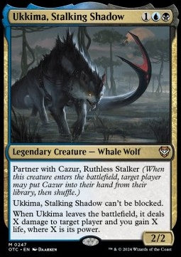 Ukkima, der schleichende Schatten OTC-247 Mythic Near Mint Deutsch