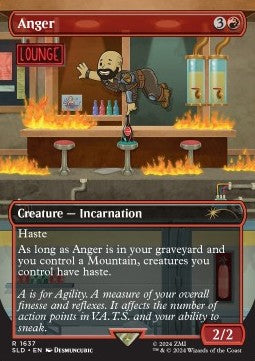 Anger SLDE24-1637 Rare Near Mint Englisch Foil