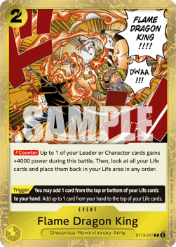 Flame Dragon King (ST13-017) ST-13 Common Near Mint Englisch