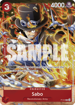 Sabo (P-044) P Promo Boosterfrisch Englisch