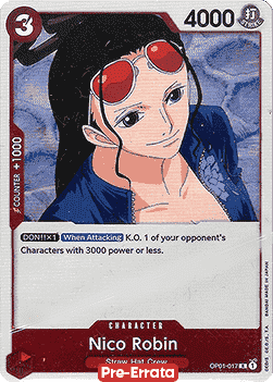 Nico Robin (OP01-017) OP01E Rare Near Mint Englisch