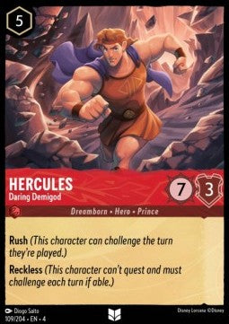 Hercules - Wagemutiger Halbgott 4URS-109 Uncommon Near Mint Deutsch Foil