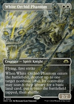 White Orchid Phantom XMH3-324 Rare Near Mint Englisch
