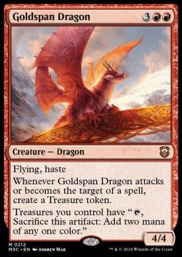Goldspan Dragon M3C-212 Mythic Near Mint Englisch