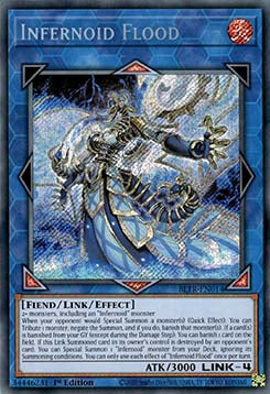 Infernoid Flood BLTR-014 Secret Rare Near Mint Deutsch 1. Auflage