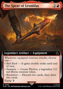 The Spear of Leonidas XACR-165 Rare Near Mint Englisch