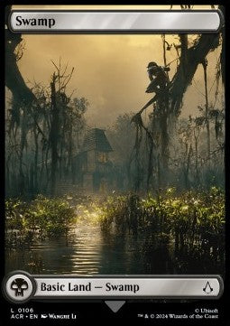 Swamp ACR-106 Land Near Mint Englisch Foil