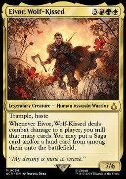 Eivor Wolfsmal ACR-54 Mythic Excellent Deutsch Foil