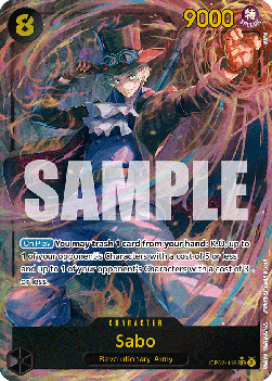 Sabo (OP07-118) (V.2) OP07 Alternate Art Near Mint Englisch