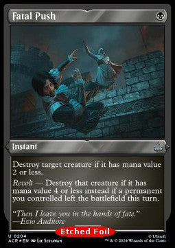 Fatal Push XACR-204 Uncommon Near Mint Englisch Foil
