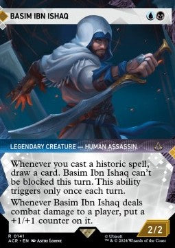 Basim Ibn Ishaq (V.1) XACR-141 Rare Near Mint Englisch Foil
