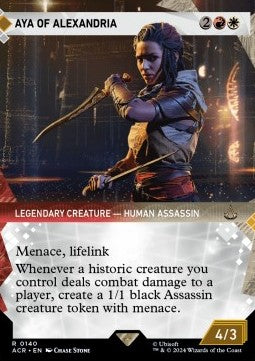 Aya of Alexandria XACR-140 Rare Good Englisch Foil