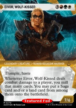 Eivor, Wolf-Kissed (V.3) XACR-270 Mythic Excellent Englisch Foil