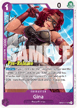 Gina (OP07-065) OP07P Uncommon Near Mint Englisch