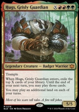 Hugs, Grisly Guardian BLB-218 Mythic Excellent Englisch