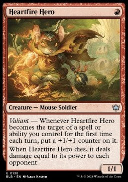 Heartfire Hero BLB-138 Uncommon Near Mint Englisch Foil