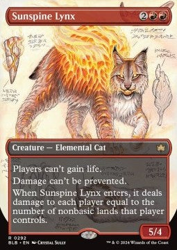 Sonnenrücken-Luchs XBLB-292 Rare Excellent Deutsch