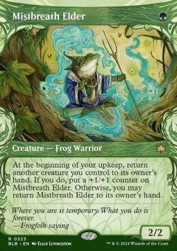 Mistbreath Elder XBLB-323 Rare Excellent Englisch