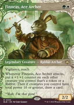 Finneas, Ace Archer XBLB-330 Rare Near Mint Englisch
