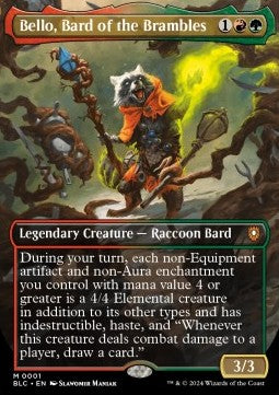 Bello, Bard of the Brambles BLC-1 Mythic Near Mint Englisch