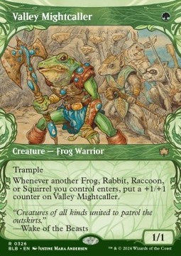Thal-Kraftrufer XBLB-326 Rare Near Mint Deutsch Foil